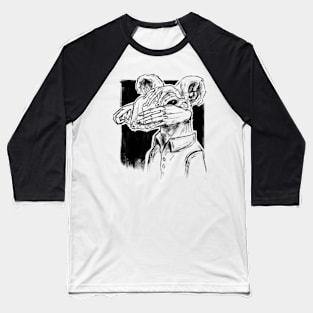 Mr Rat Baseball T-Shirt